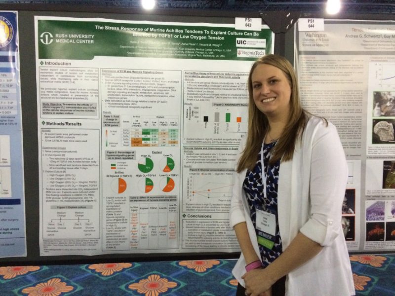 [3-5-2016] Katie presenting her poster at ORS conference in Orlando