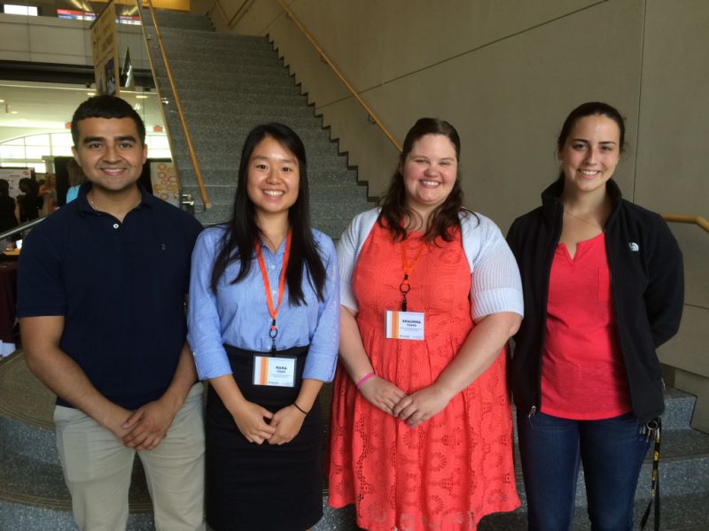 [7-28-2016] Lab group at the Undergrad Research Symposium